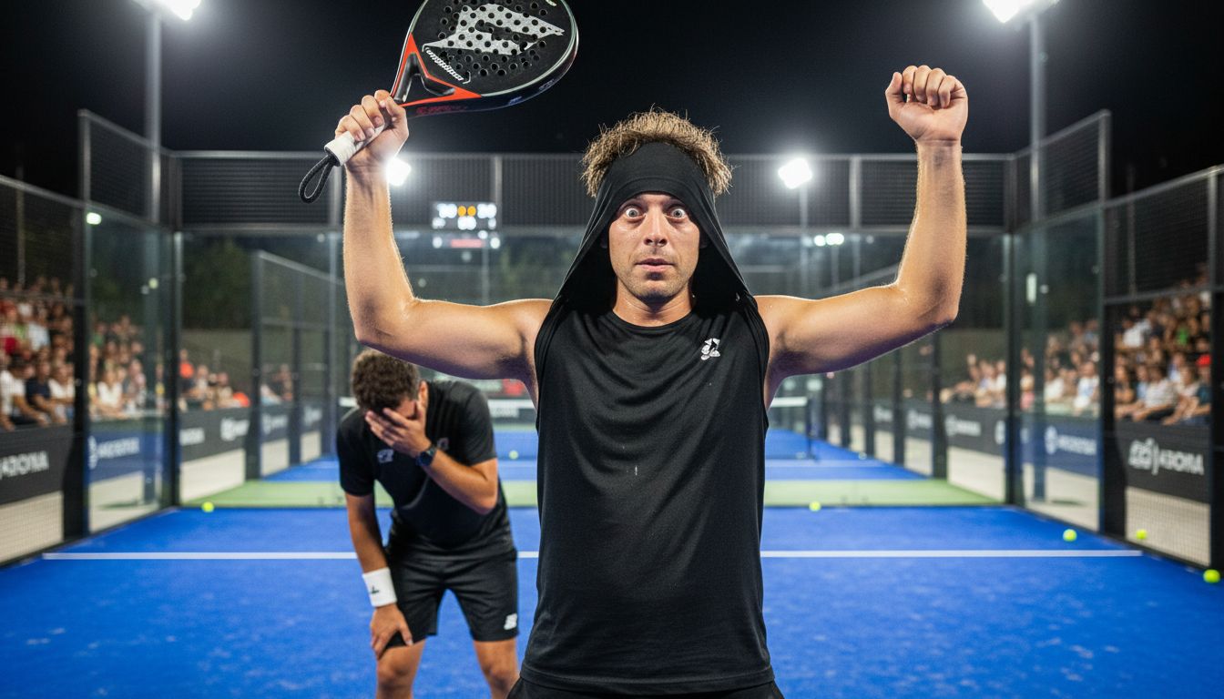 Coffee and Padel Racket